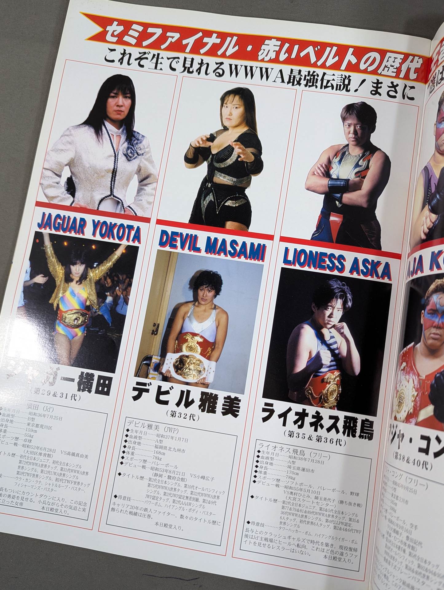 HALL OF FAME / 創立30周年記念大会 ”女子プロレス殿堂”への招待状