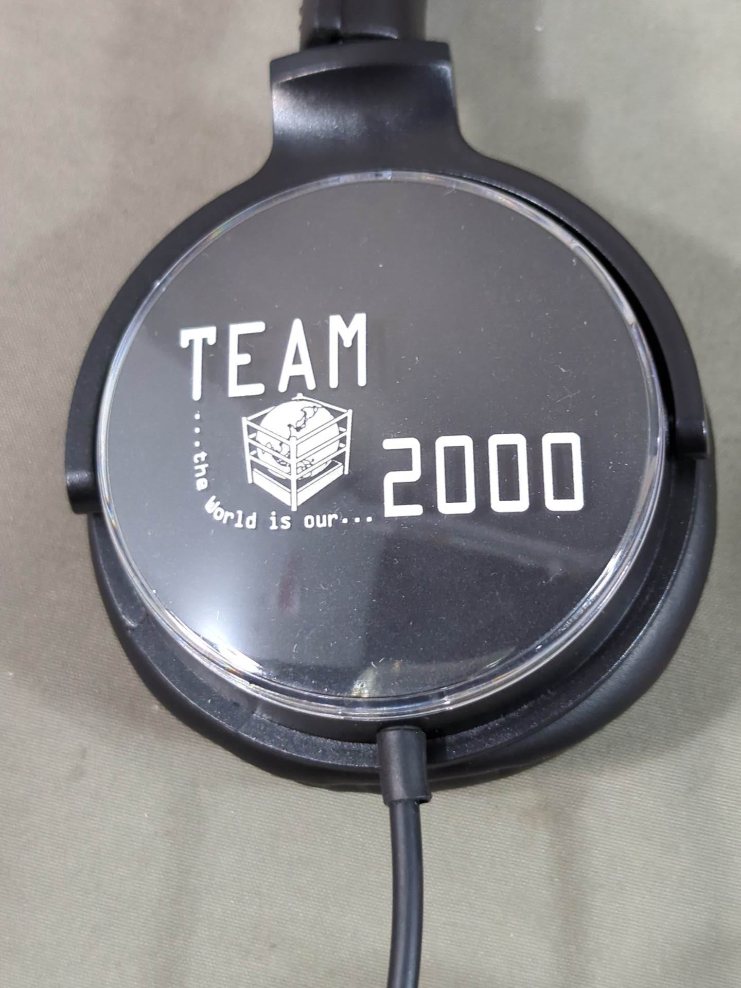 TEAM2000 ステレオヘッドホン