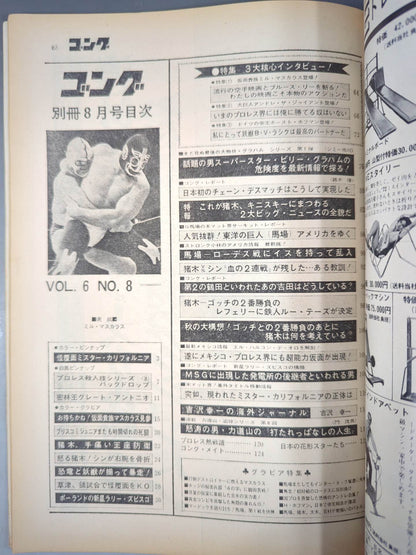 別冊ゴングVol.6 No.8