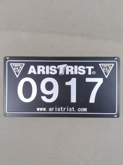 ★ARISTRIST★「0917」ナンバープレート