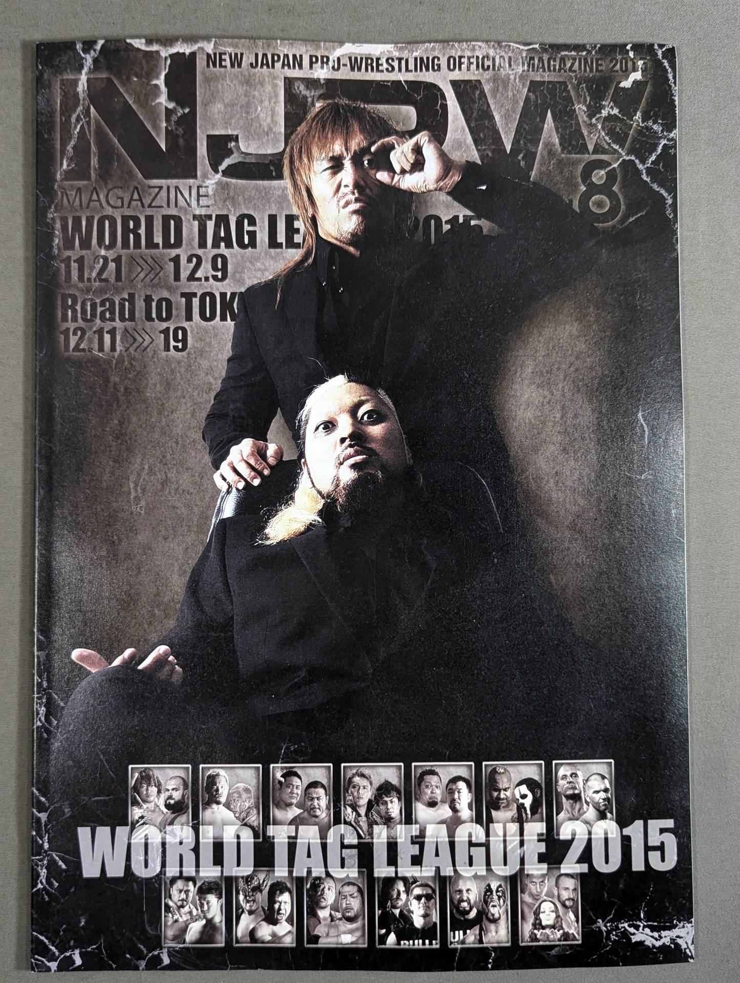 NJPW OFFICIAL MAGAZINE 2015 Vol.8
