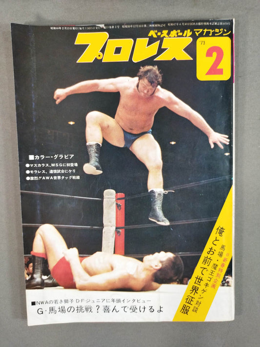 月刊プロレス 1973年2月号