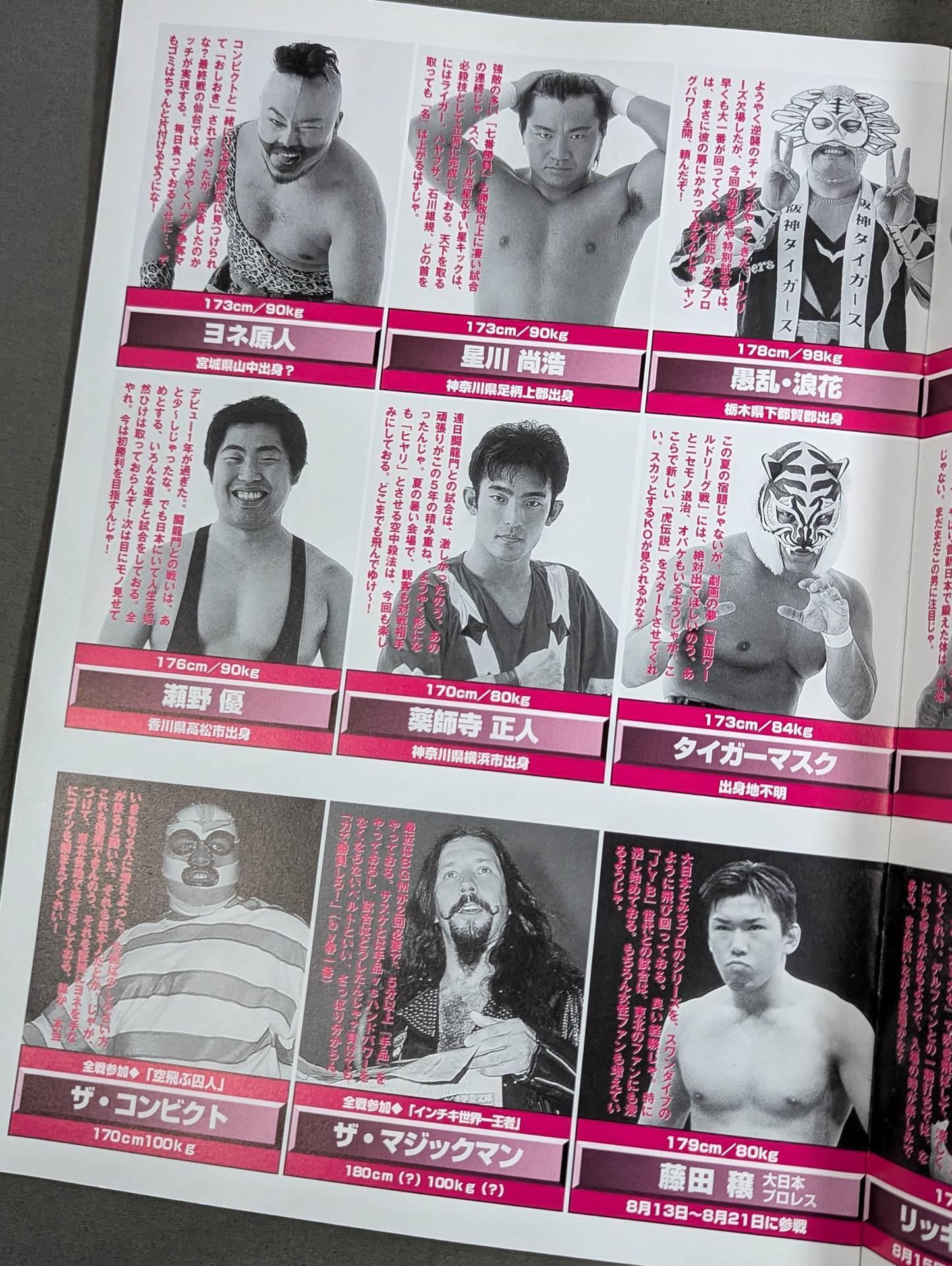 みちのくプロレス オフィシャルパンフレット Vol.43