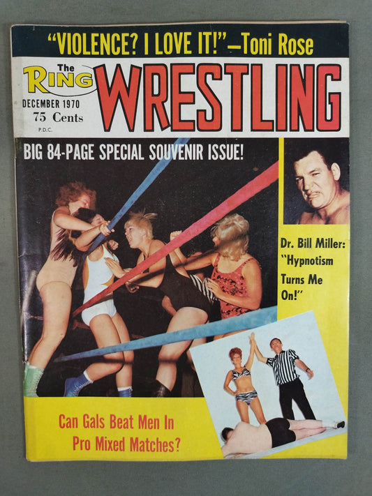 【The RING】 Wrestling December 1970 issue