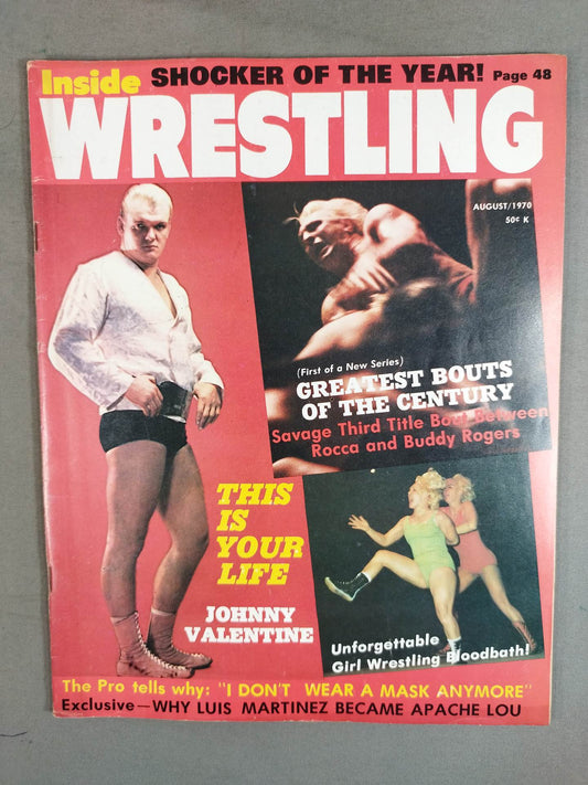 Inside Wrestling 1970年8月号