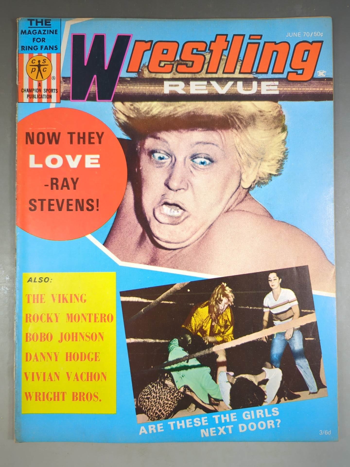 Wrestling REVUE 1970年6月号