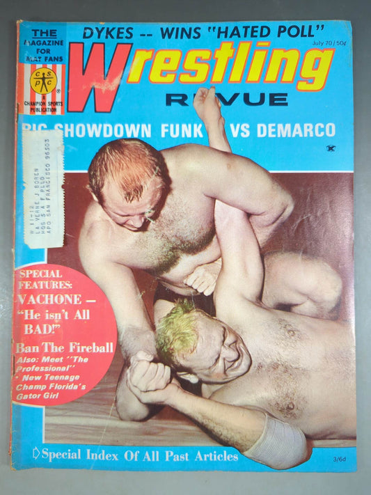 Wrestling REVUE 1970年7月号