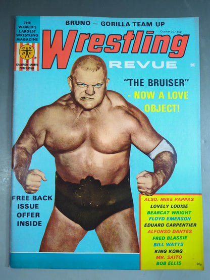 Wrestling REVUE 1970年10月号