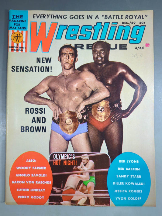 Wrestling REVUE 1969年12月号