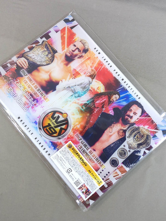 ★フィニッシュ賞★ WRESTLE KINGDOM 19 A4アクリルパネル