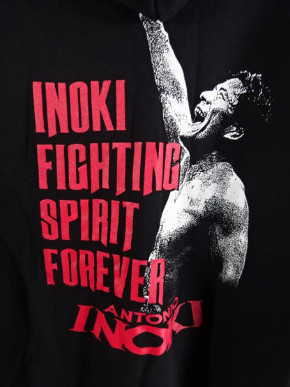 アントニオ猪木 BURNING FIGHTING SPIRIT ジップパーカー