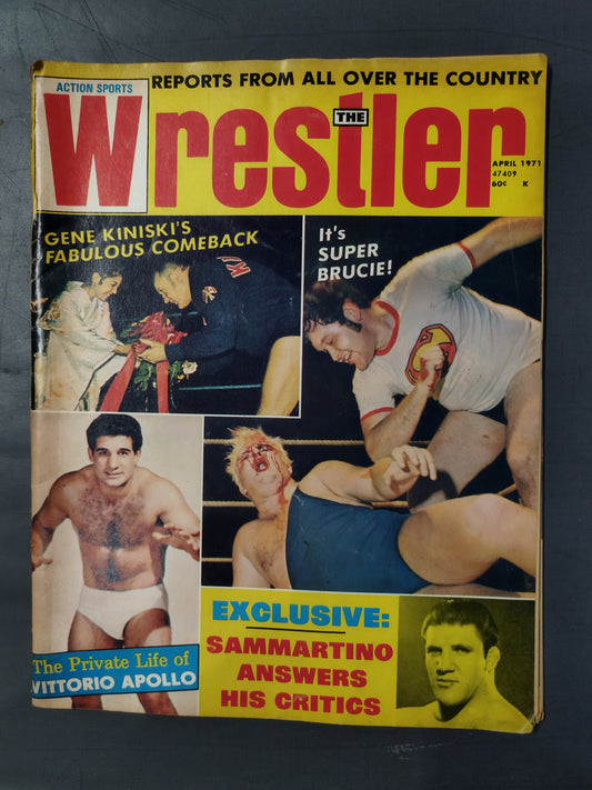 THE Wrestler 1971年4月号