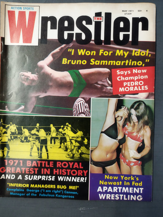 THE Wrestler 1971年5月号