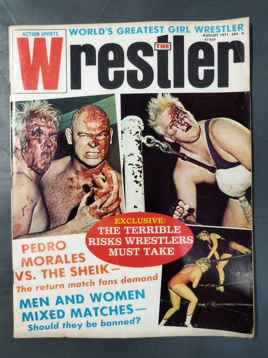 THE Wrestler 1971年8月号