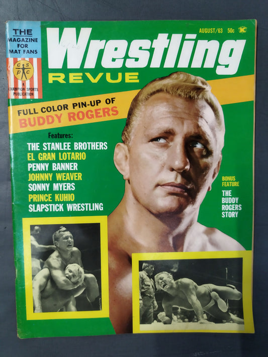 Wrestling REVUE 1963年8月号