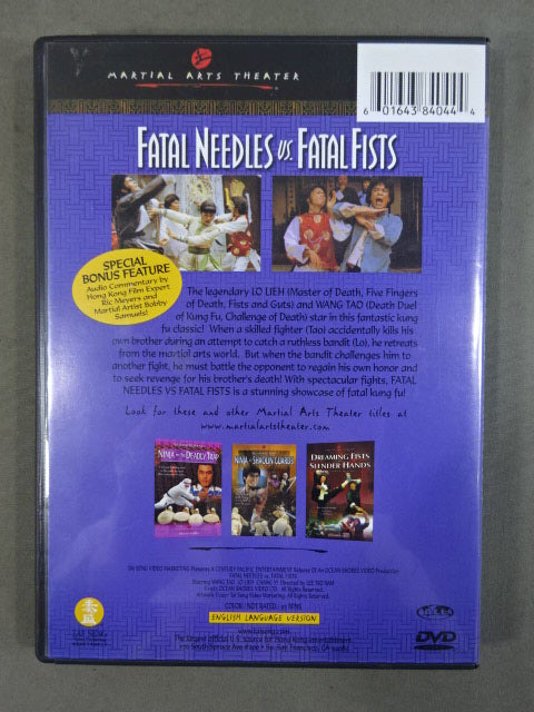 FATAL NEEDLES vs. FATAL FISTS