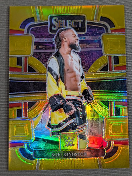 2024 WWE PANINI コフィー・キングストン ゴールドプリズムカード