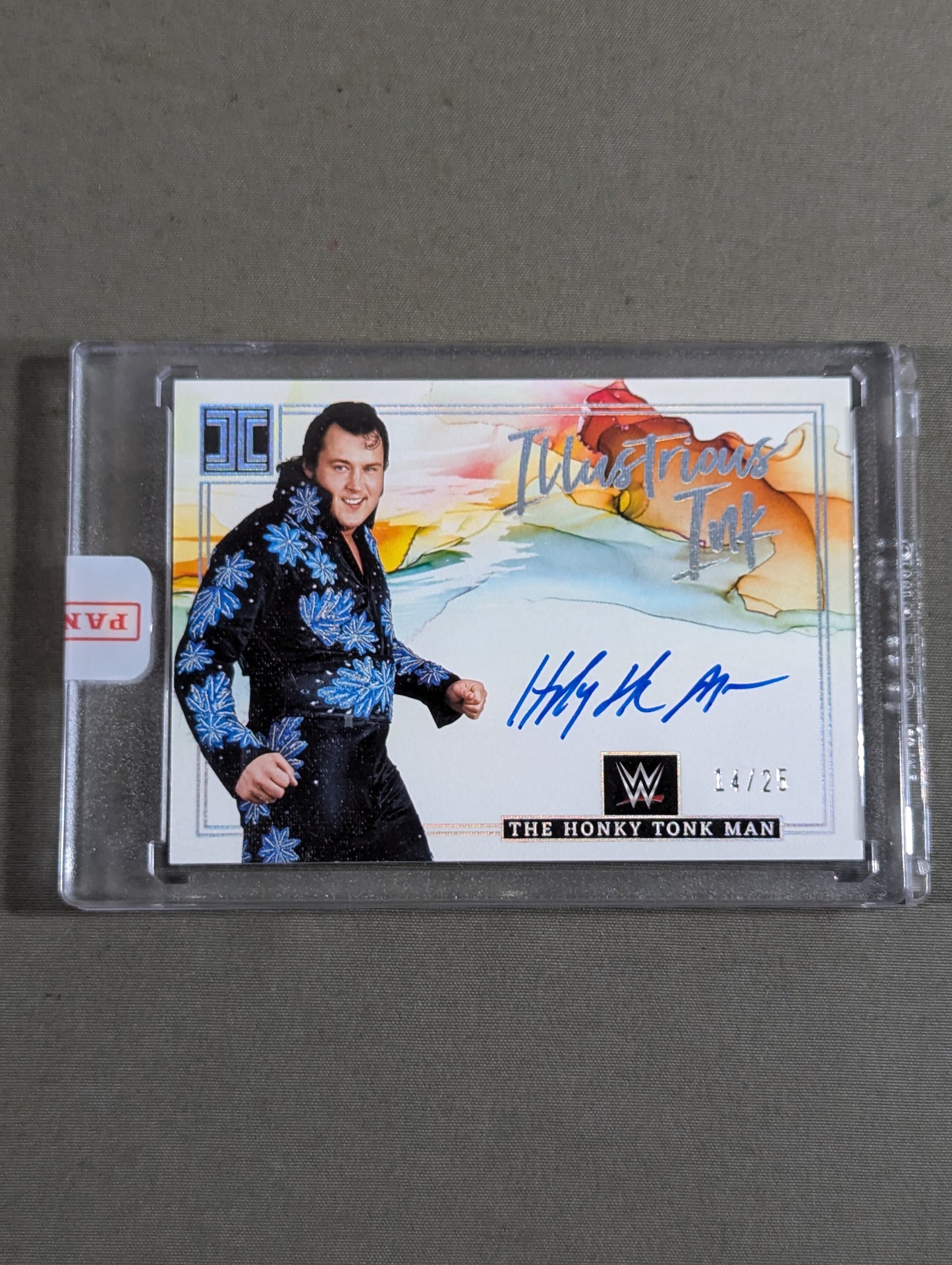 2023 WWE PANINI ホンキー・トンク・マン 公式サインカード