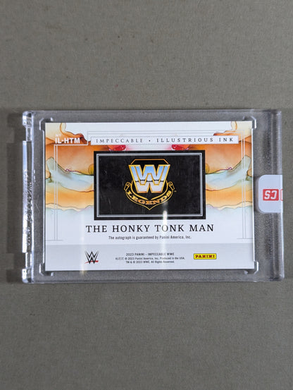 2023 WWE PANINI ホンキー・トンク・マン 公式サインカード
