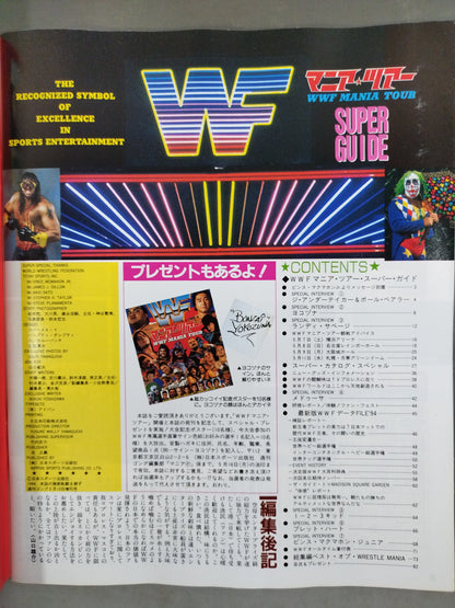 ゴング増刊号 WWFマニア・ツアーSUPER GUIDE