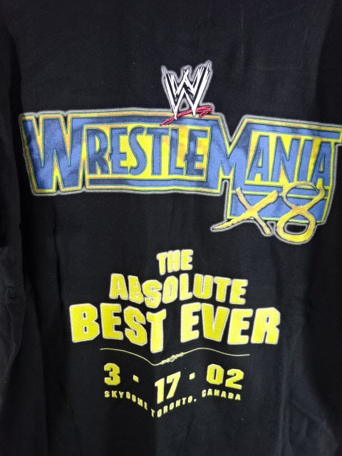 レッスルマニア18 ハリウッド・ハルク・ホーガンvsザ・ロック ピクチャーTシャツ(WWE)