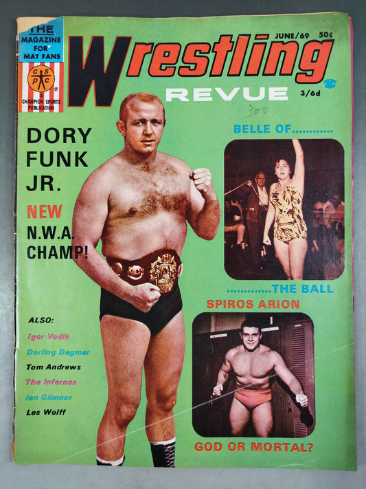 Wrestling REVUE 1969年6月号