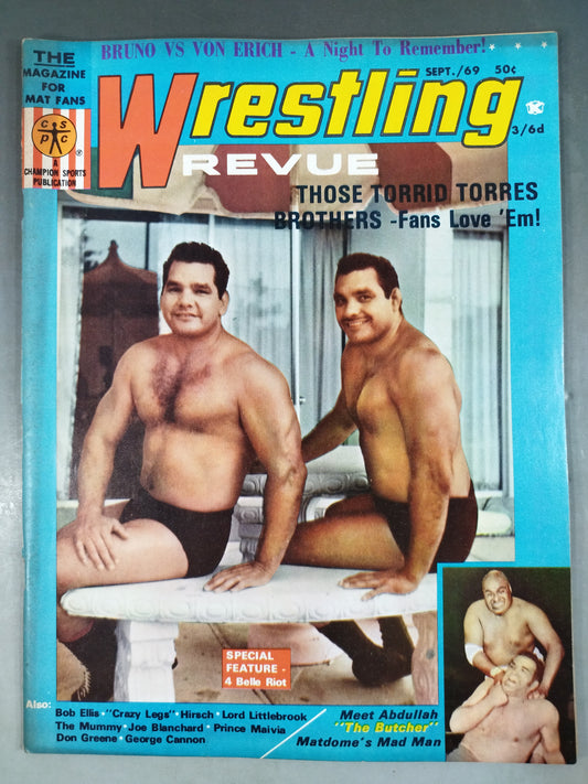 Wrestling REVUE 1969年9月号