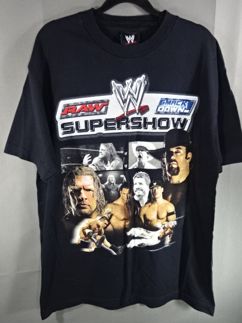 RAW×SMACKDOWN SUPERSHOW 2005 ピクチャーTシャツ