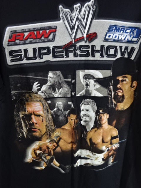 RAW×SMACKDOWN SUPERSHOW 2005 ピクチャーTシャツ