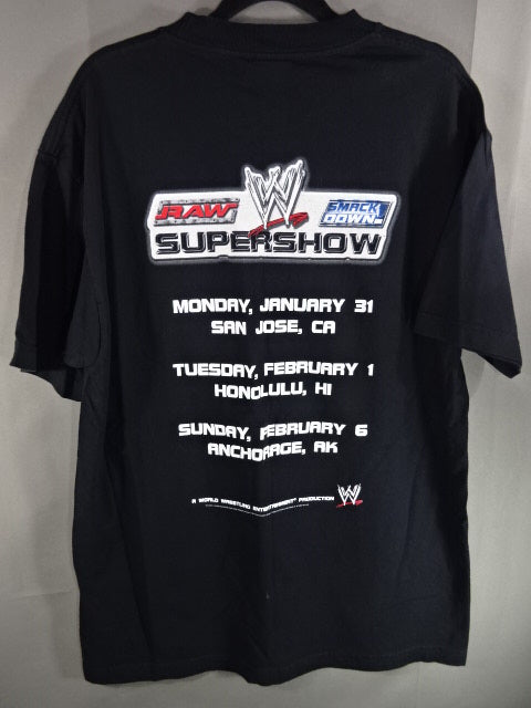 RAW×SMACKDOWN SUPERSHOW 2005 ピクチャーTシャツ