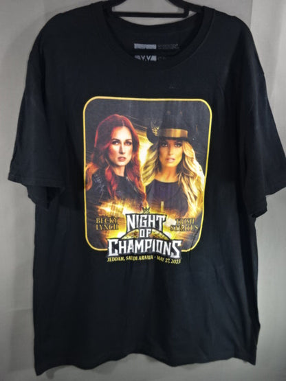 NIGHT OF CHAMPIONS 2023 ピクチャーTシャツ