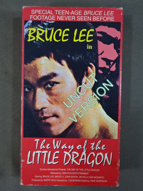 BRUCE LEE the way of the LITTLE DRAGON
