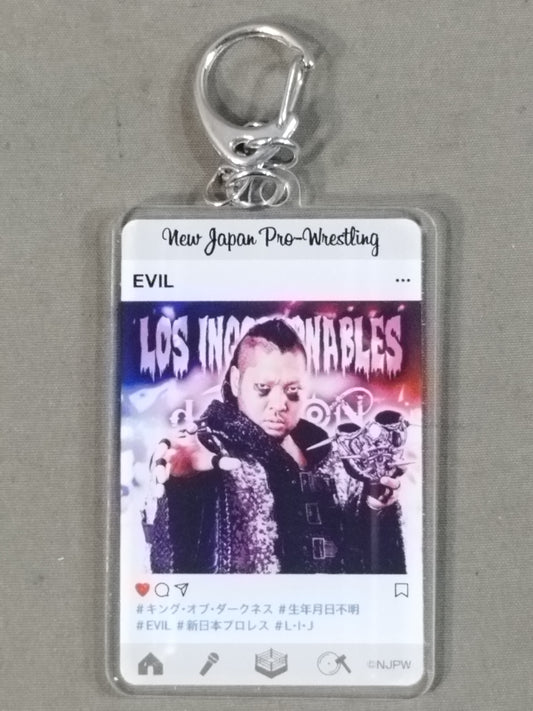 ★新日本プロレスくじ 2020★ EVIL アクリルキーホルダー