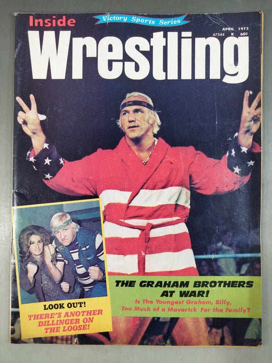 Inside Wrestling 1972年4月号