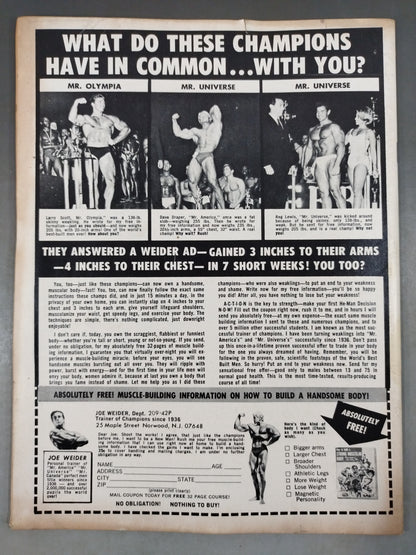 Inside Wrestling 1972年4月号