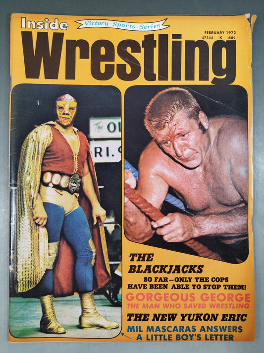 Inside Wrestling 1972年2月号