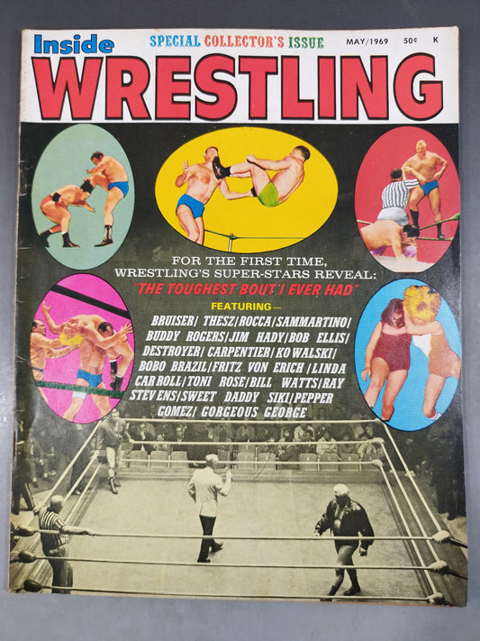 Inside Wrestling 1969年5月号