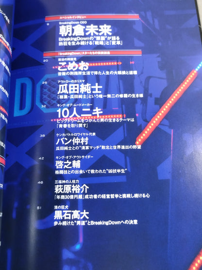 超BREAKING DOWN　ブレイキングダウン公式BOOK