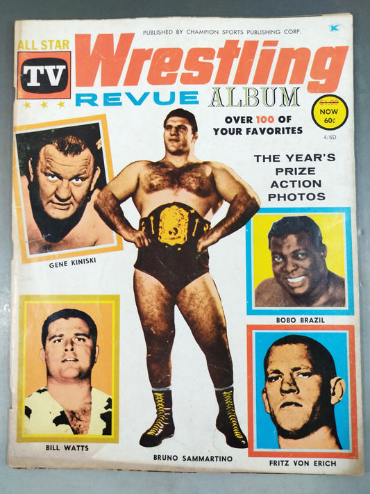 【3選手直筆サイン入り】Wrestling REVUE ALBUM OVER 100 OF YOUR FAVORITES