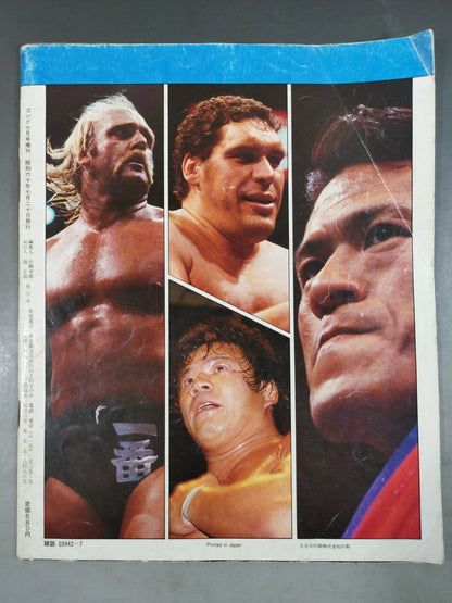 ゴング増刊号 ｢IWGP&WWF CHAMPION SERIES｣