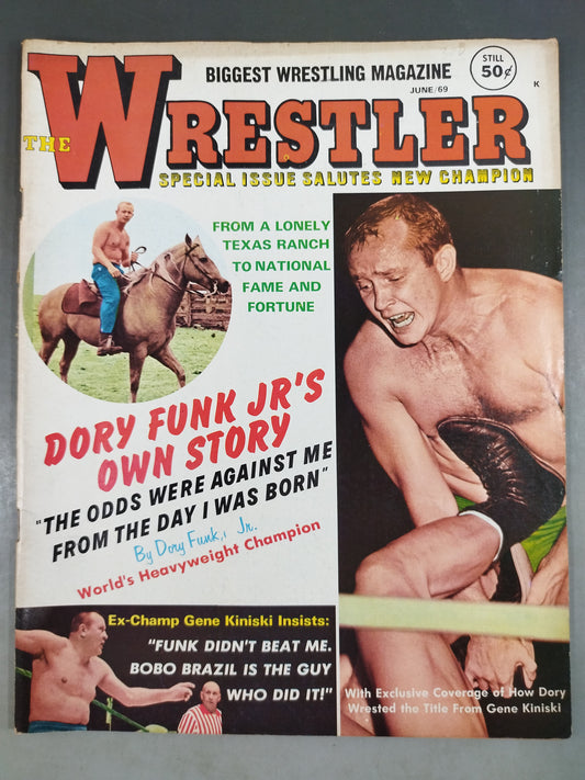 THE Wrestler 1969年6月号