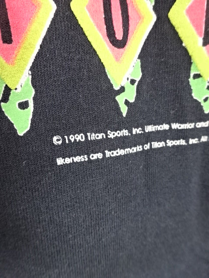 アルティメット・ウォリアー Tシャツ①(WWF/ブラック)