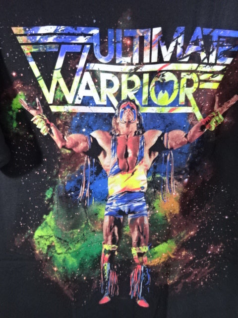 アルティメット・ウォリアー ピクチャーTシャツ①(ブラック)