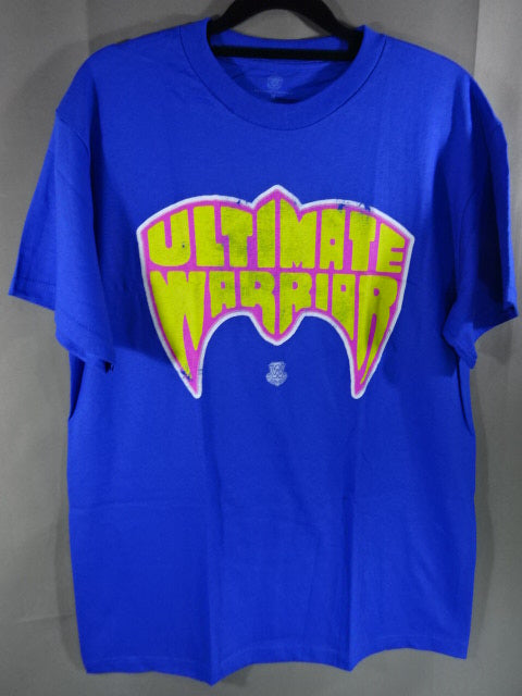 アルティメット・ウォリアー Tシャツ①(WWE/ブルー)