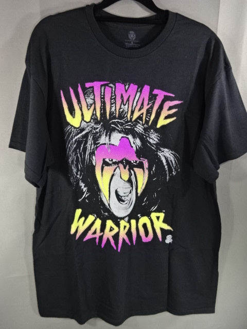 アルティメット・ウォリアー ピクチャーTシャツ①(WWE/ブラック)