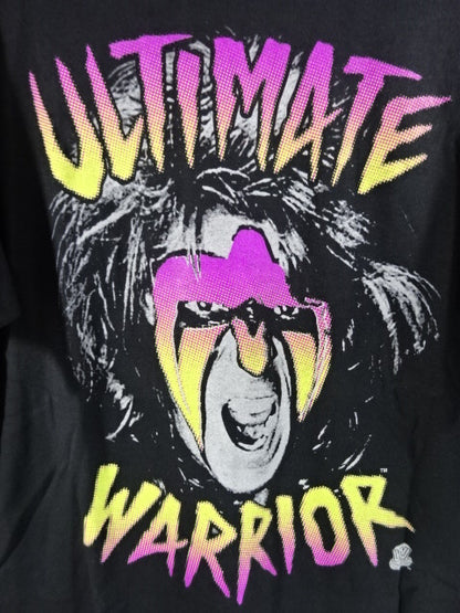 アルティメット・ウォリアー ピクチャーTシャツ①(WWE/ブラック)