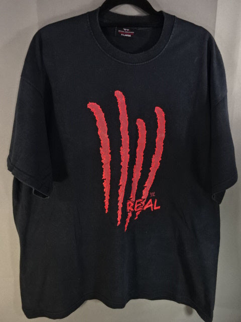 クリス・ベノワ 4 REAL Tシャツ①(ブラック)
