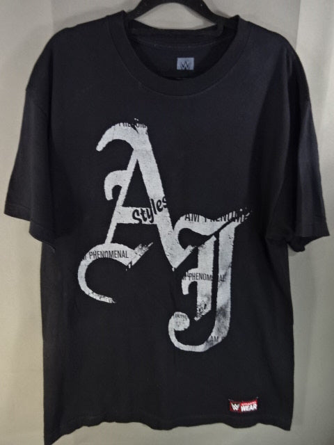 AJスタイルズ Tシャツ①(WWE/ブラック)