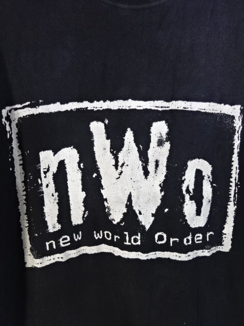 nWo Tシャツ①(WCW/ブラック×ホワイト)