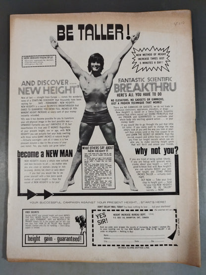 Wrestling MONTHLY 1972年4月号